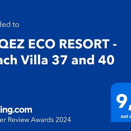BUQEZ ECO RESORT - Beach Villa 37&40 Pakoštane Exterior foto